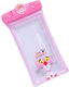 Flippy Mascot Wasserdichtes Schneesicheres Unterwasser Gehäuse Universelle Lanyard Handy Dokumente Panther Rosa