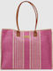 Verde Verde Strandtasche Fuchsia