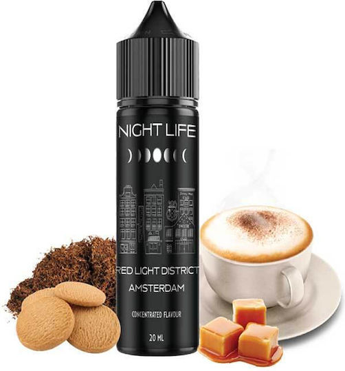 Night Life Flavor Shot 12ml/60ml 1τμχ Καπνός, Μπισκότο, Καραμέλα, Καπουτσίνο