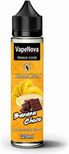 VapeNova Shot De Aromă 20ml/120ml 1 Buc Banana Chocko