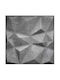 Panouri Decorative 3d Cu Adeziv / Autoadeziv Gri 50x50cm 8 Bucăți