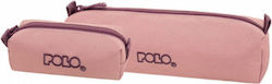 Polo Pencil Case Cylinder Pink