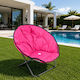 Beach Chair Pink 87x80x62cm
