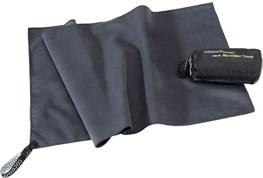 Cocoon Πετσέτα Microfiber Προσώπου 40gr/m² Γκρι 60x30εκ.