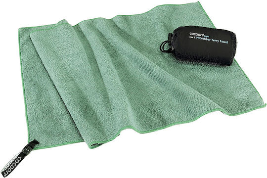 Cocoon Πετσέτα Microfiber Προσώπου 60gr/m² Πράσινη 60x30εκ.