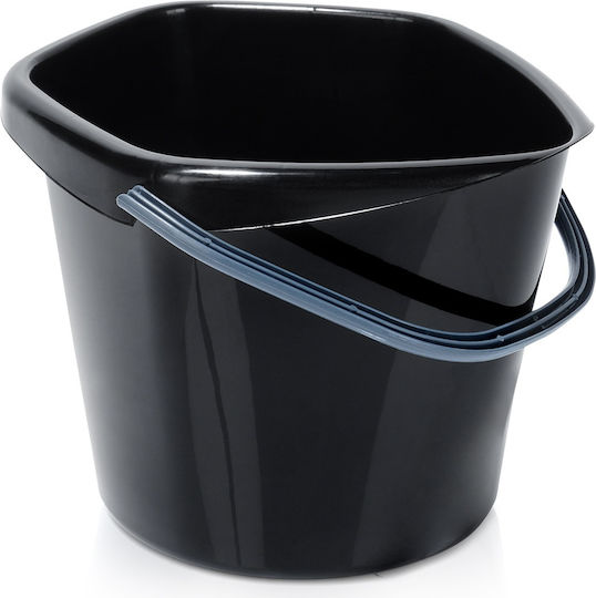Vilde Plastic Mop Bucket With 5lt Capacity Black