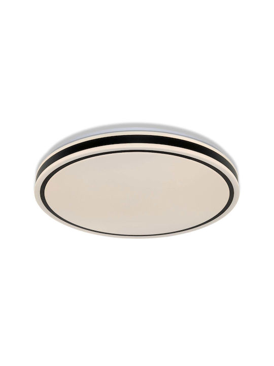 Vtac Ceiling Lamp Led Ceiling Noir Rd 72w 7920lm 4000k 840 Ip20 Bk Black 3 Years Warranty 4099854664281