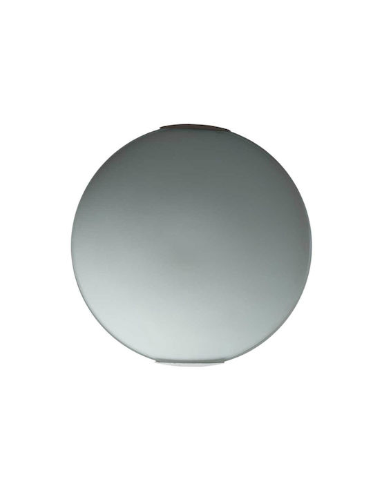 Arlight Luminiță De Tavan Montată Opal Albă 2 Suporturi Argintii 30cm 1x40w E27
