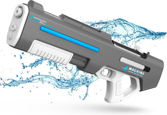 ROZATOYS X24 Electric Rechargeable Water Blaster Dual Spray 680ml with Range 10m Grey
