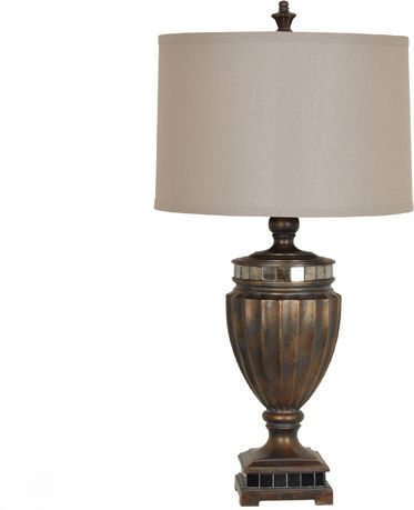 Crestview Tischlampe Bronze Klassisch P424 41x43x83y