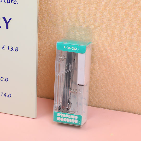 Stapler Acrylic Transparent 1000 Silver Replacements