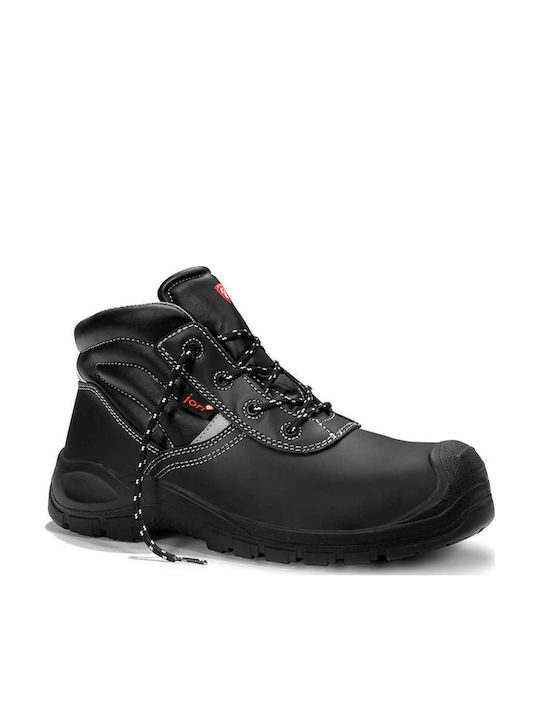 Elten Black Safety Boot S3S with P, FO, SR Certification