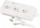 Prelungitor 3 Prize Fără Comutator 10A 3m Omy 2x1 Alb Ps-360 T-105320