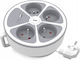 Verlängerungskabel 4x Schalter Usb-A Usb-C Steckdosen 2m PS-470WS O+USBA+USBC 2 E W-30016