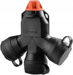 Bandă de Alimentare din Cauciuc 3 Prize Adaptor 16A 3P 250V IP54 3P PL FR Ștecher din Cauciuc 187F