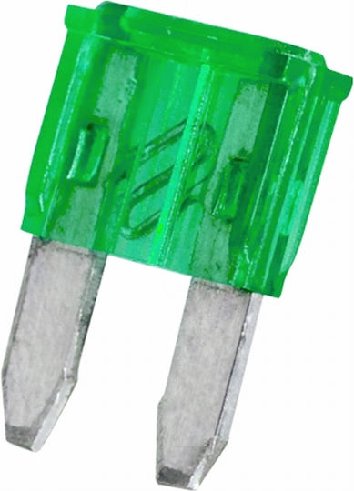 Set 25 Mini Blade Auto Fuses 30a 11×8.6 Mm Auto Electrical System