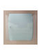 Arlight Απλίκα Τοίχου 28,5x22,5x10cm 2x40w Γυαλί Διαφανές-οπάλ