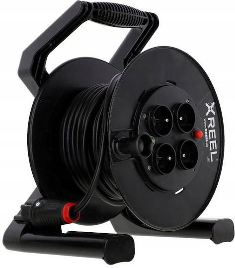 Xreel 20m Extension Reel H05vv-f 3x1.5 Ip20 4xgs 230v 92503t48123