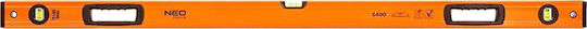 Aluminum Level S 400 3 Vials 2 Handles 120cm T N71-145