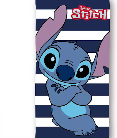 Плажна Кърпа Disney Lilo Stitch Cool Stripe 70*140см Бързо Съхнене 374596