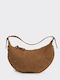 Hype Net Fabric Women's Shoulder Bag Tabac Brown