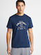 T-shirt Navy Μπλε