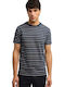 Tricou Albastru Marin/Gri Deschis