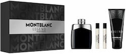 MontBlanc Legend Комплект с Тоалетна Вода 4 Бройки MontBlanc Legend Комплект с Тоалетна Вода 4 Бройки