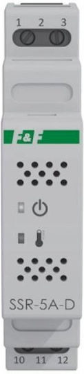 Releu Solid State Modular Controlează Sarcina Până La 5A Alimentat De Tensiune AC 60265 Vac SSR-5A-D