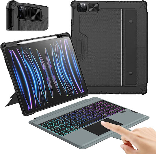 Husă Tastatură Ipad Pro 12.9 7 Culori 500 Mah Nillkin