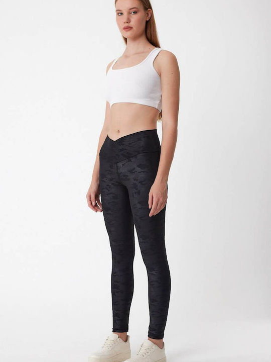 StamsAthletics Training Leggings Für Damen Schwarz