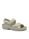 Leather Women's Anatomic Beige Sandals