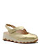 Leather Women's Anatomic Gold Sandals