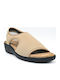 Damen Anatomische Beige Sandalen