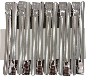 Beauty Salon Cleme Metalice de Păr pentru Salon Set 12 Bucăți