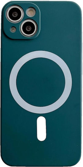 Magsafe Case Apple Iphone 12 Silicone Camera Protection Magnetic Wireless Charging Flippy Green