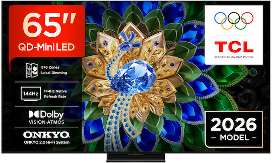 TCL Smart Fernseher 65" 4K Ultra HD QD-Mini LED A400U HDR (2026) 65A400U