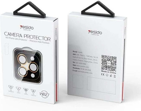 Yesido Protectoare Pentru Camera Mobilă Wb27 Iphone 13 13 Mini Argintiu Srebrny