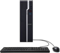 Intra Veriton VX2680G PC Compact Desktop PC (Pentium Dual Core-G6605/8GB DDR4/1.0TB SSD/W11 Pro) cu Tastatură (GR)