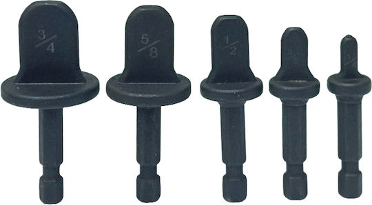 Expanding Sets 5 Pieces 1/4'' 3/8'' 1/2'' 5/8'' & 3/4'' Hex Shank Sks Tools 40000877a