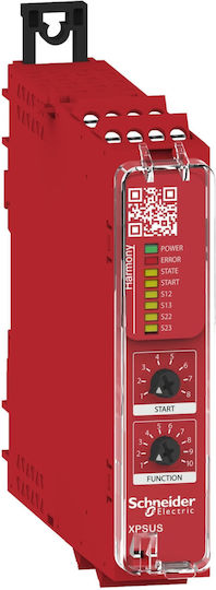 Schneider Electric Preventa Xps Universal Safety Module Cat.4 24 V Ac Dc 2 Z Screw Terminals Xpsus12ap