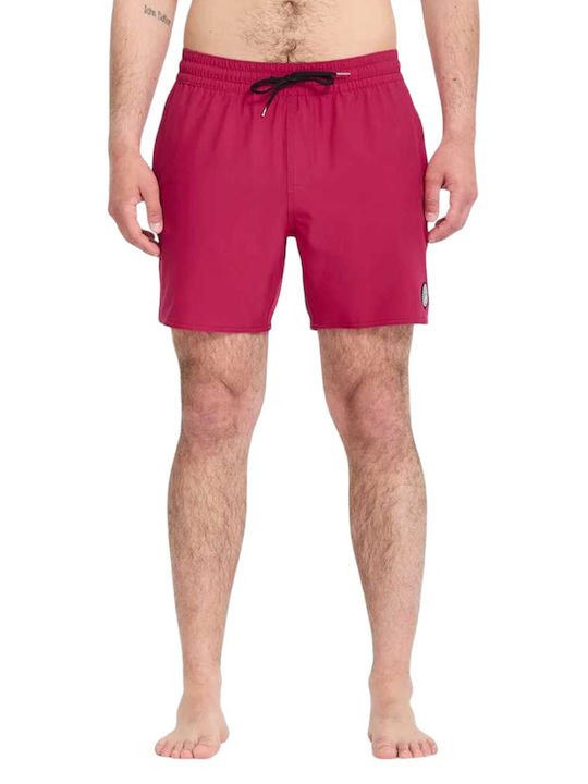 Volcom Lido Ανδρικό Μαγιό Σορτς Red