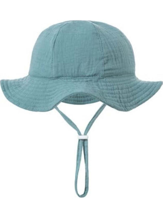 Queen Mother Kinderhut Eimer Stoff Hellblau