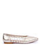 Damen Ballerinas in Gold Farbe