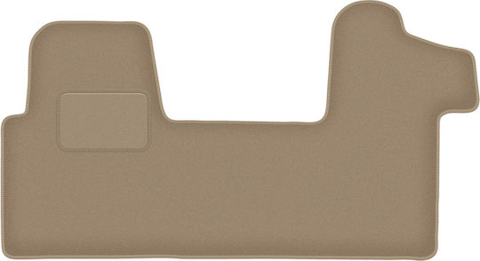 Velour Driver’s Mat Renault Master Ii 3-seater 2010 Beige