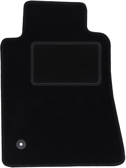 Velour Fahrerfußmatte Ford Mustang Mk5 Coupé 2004-2014 Schwarz