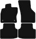 Basic Schwarz Velours Fußmatten Cupra Leon Kl 5d Sportstourer 35cm 2020-2024