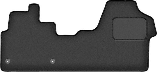 Velour Driver’s Mat Citroen Jumpy Iii Van Full Coverage 2018 Graphite