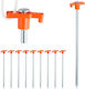 Relaxdays Set 10 Cuiere Durabile Pentru Cort Po...