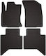 Rubber Car Mats Toyota Hilux Viii Pickup 2015 Black Fitted